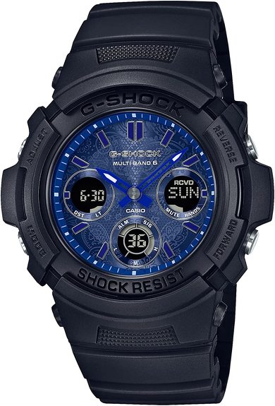 カシオ／G-SHOCK「AWG-M100SBP-1AJF」