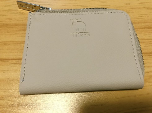 宝島社「moz 整理上手な牛革コンパクト財布」