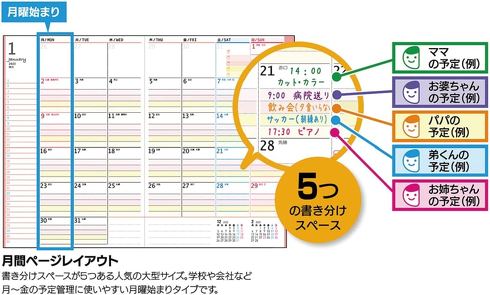 クツワ「家族手帳」