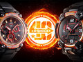 G-SHOCK誕生40周年記念モデル、第1弾が到着！　暗闇でも存在感を放つ「Flare Red」2モデル