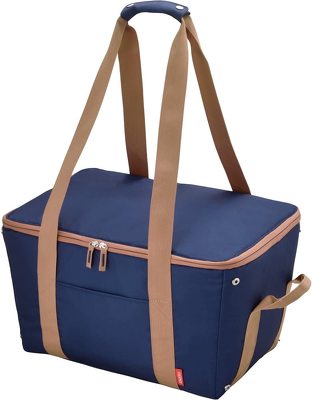サーモス「保冷買い物カゴ用バッグ 25L ブルー」