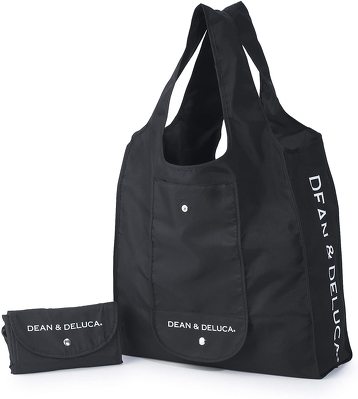 DEAN&DELUCA「ショッピングバッグ ブラック」