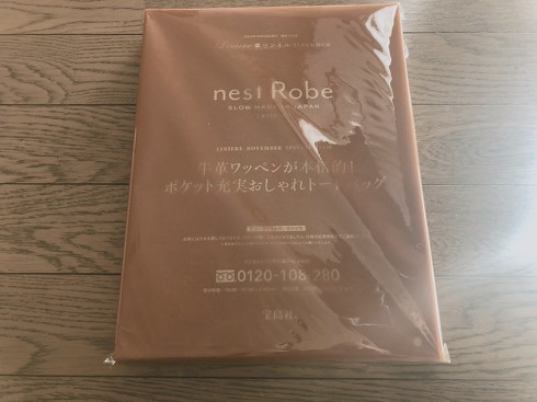宝島社「リンネル 2022年11月号」付録