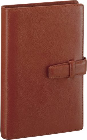 「システム手帳 ダヴィンチ 聖書 ブラウン」
