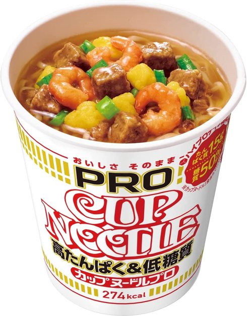 日清食品「カップヌードルPRO」