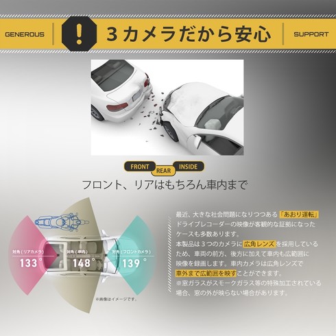ふるさと納税返礼品のドライブレコーダー：広範囲を撮影したいなら「前後タイプ」か「360度タイプ」