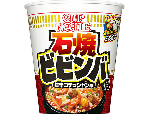日清食品　カップヌードル 石焼ビビンバ風 甘辛コチュジャン味 ビッグ
