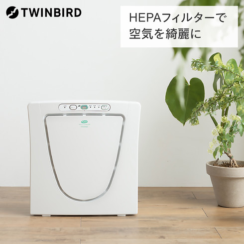 「マイナスイオン発生空気清浄機 AC-D358PW」