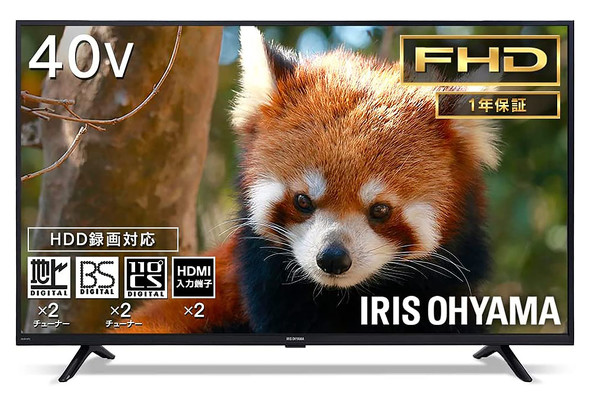 アイリスオーヤマ 40V型液晶テレビ 40FB10PB