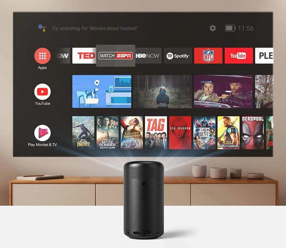 「ホームプロジェクター」おすすめ4選　Android TV搭載で”アマプラ”も見られる！　自宅で大迫力の映像体験を【2022年最新版】