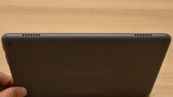 「Fire HD 8 Plus」のスピーカー