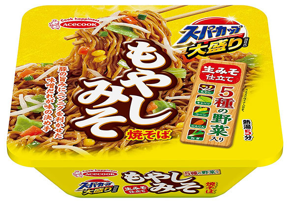 エースコック スーパーカップ大盛り もやしみそ焼そば