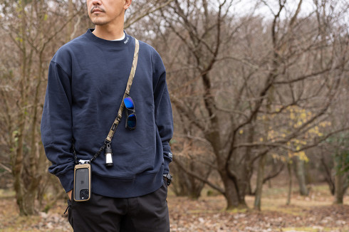 ROOT「BYCRUISE×ROOT CO. GRAVITY UTILITY WEBBING NECK/SHOULDER LOOP」