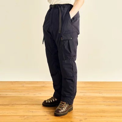 ナンガ（NANGA）　TAKIBI DOWN PANTS（タキビダウンパンツ）