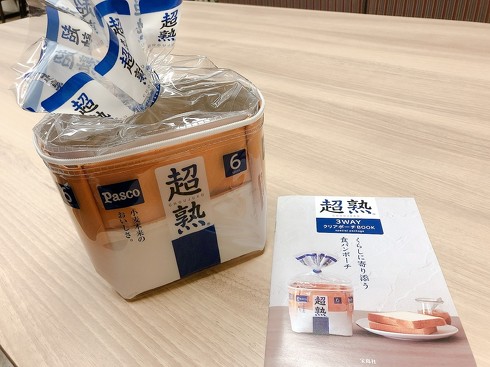 宝島社「超熟 3WAY クリアポーチ BOOK」