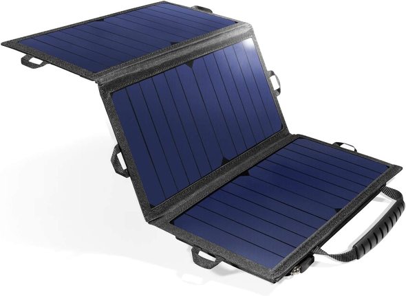 「21W モバイルソーラー充電器」