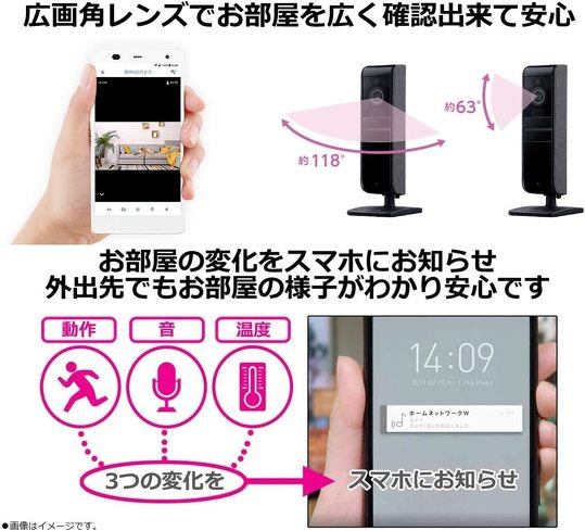 見守りカメラ:徘徊対策には”動体検知センサー+会話機能”のモデルが便利