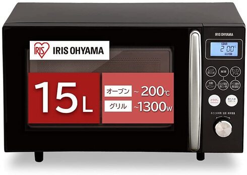 アイリスオーヤマ「オーブンレンジ　MO-T1501-B」