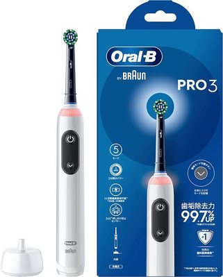 ブラウン(Braun)「オーラルB PRO3 D5075135BK」