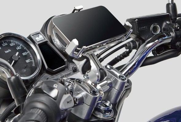 バイク用スマホホルダー