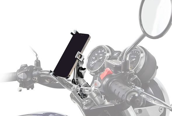 バイク用スマホホルダー
