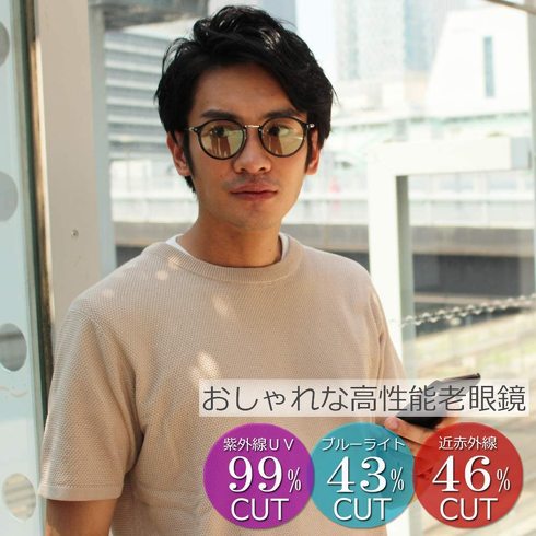 老眼鏡:丸顔なのか、四角顔なのか、顔の形に合ったフレームを選ぼう