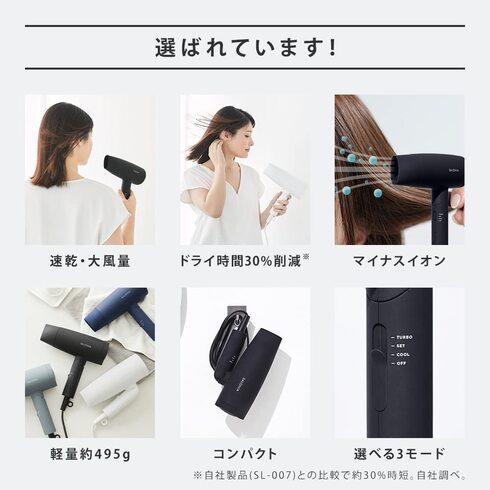 SALONIA(サロニア)「スピーディーイオンドライヤー」