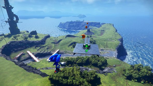 PS5のソフト(アクション):『ソニックフロンティア』