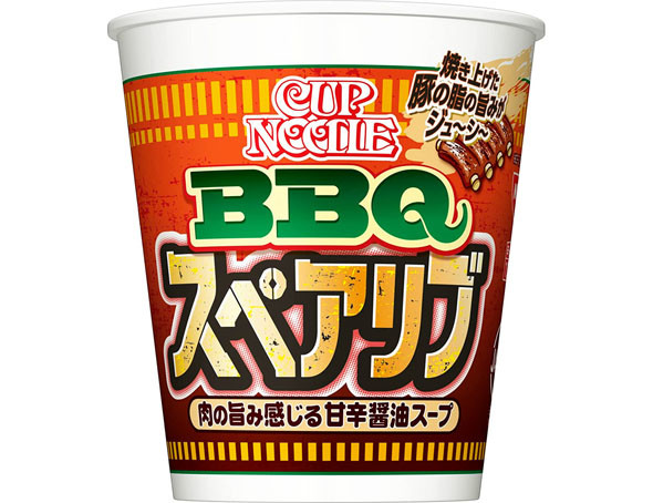 日清食品　カップヌードル BBQスペアリブ ビッグ