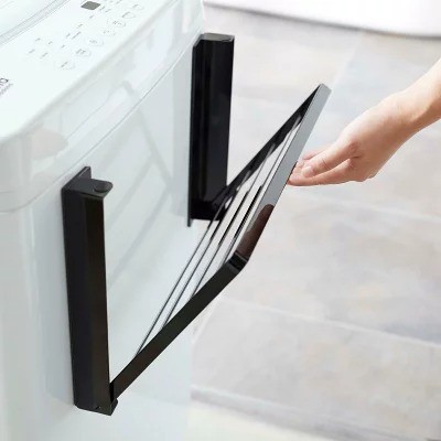山崎実業「tower 洗濯機横マグネット折り畳み棚」