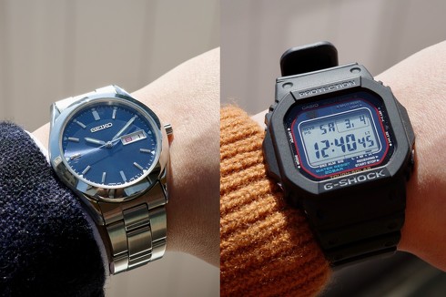 セイコー「SCDC037」、カシオ「GW-M5610U-1JF」