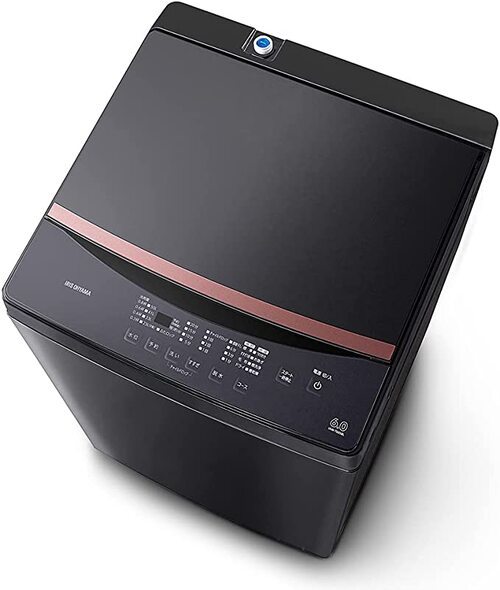 アイリスオーヤマ（IRIS OHYAMA）「洗濯機 6kg 全自動 IAW-T605BL-B」