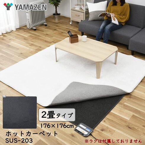 山善「空気をきれいにする ホットカーペット SUS-203」