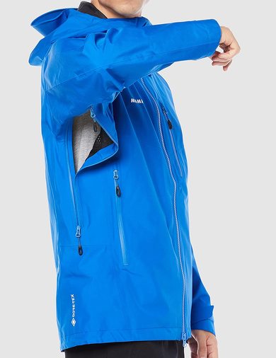 登山向けアウトドアジャケット