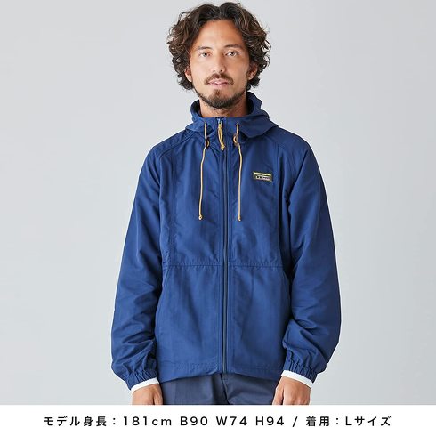 登山向けアウトドアジャケット