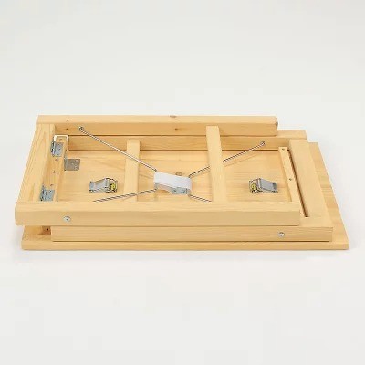 無印良品「パイン材テーブル・折りたたみ式」