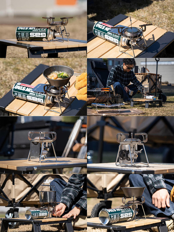 トレッカー カセットガスバーナーコンロ
