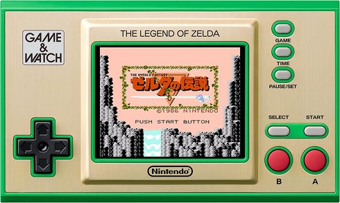 任天堂「ゲーム＆ウオッチ ゼルダの伝説」