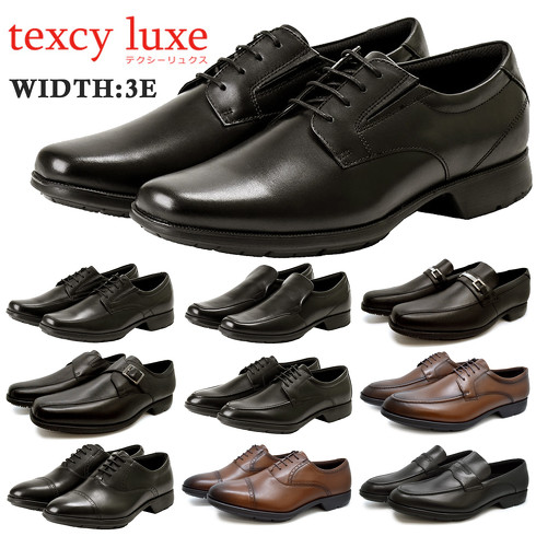 1位：「texcy luxe asics trading メンズ 紳士靴 フォーマル リクルート 仕事 本革」