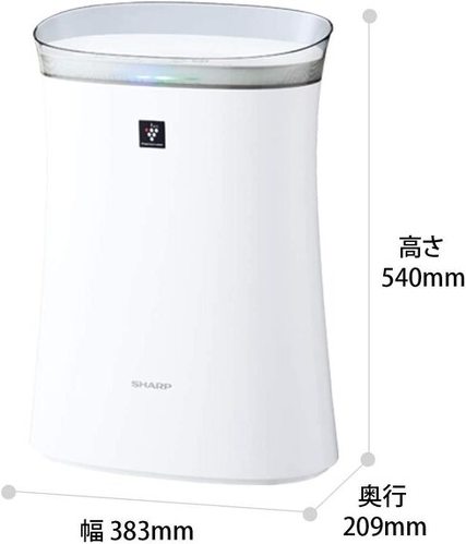 シャープ「プラズマクラスター7000搭載 リビングタイプ FU-P50-W」