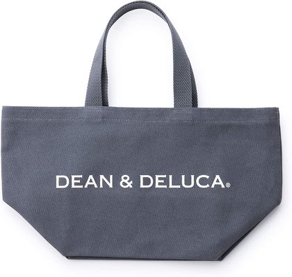 DEAN&DELUCA「トートバッグ S チャコールグレー」