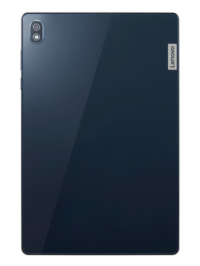 ソフトバンク「Lenovo TAB6」。写真はアビスブルー。他にムーンホワイトがあります。