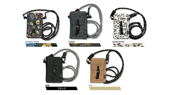 KiU「600D ウォーターリペレントフォンポーチ」