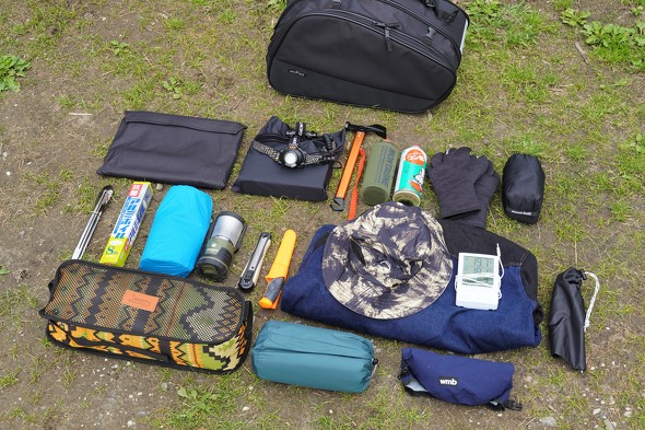 キャンプツーリング荷物を減らす方法