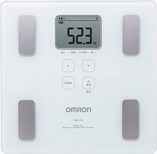 オムロン(OMRON)「体重・体組成計 カラダスキャン HBF-214-W」