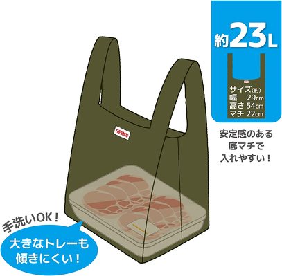 サーモス「ポケットバッグ 23L」