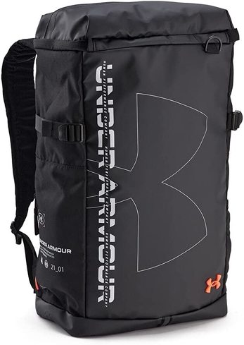 今売れているスポーツバッグ：アンダーアーマー「トレーニングバッグ UAターポリン バックパック 40L Black」