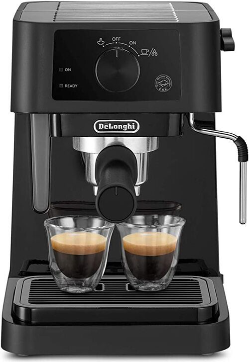 デロンギ(DeLonghi)「スティローザ エスプレッソ・カプチーノメーカー EC235J-BK」
