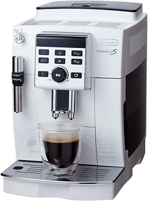 デロンギ(DeLonghi)「コンパクト全自動コーヒーメーカー マグニフィカS ECAM23120WN」