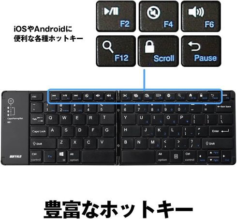 機能を呼び出せるファンクションキーを搭載したモデルもあります。
